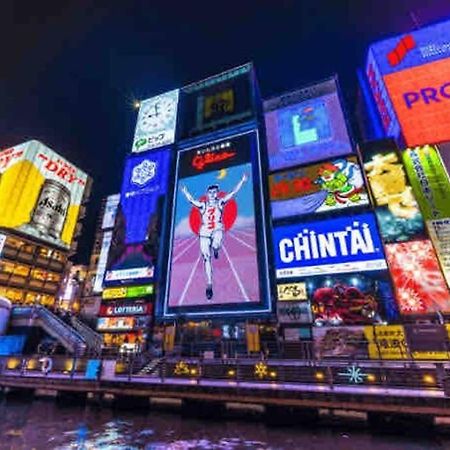 Appartement ー 8Greige ー 2Min Dotonbori Namba Kuromon Osaka Usj Wifi Unlimited Extérieur photo